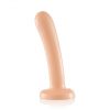 Si Novelties Queen 6 inch Strap-On Dildo-Vanilla