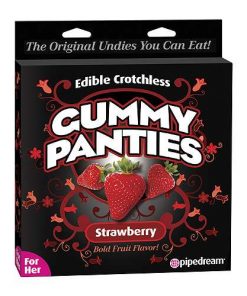 Edible Crotchless Gummy Panties-Watermelon