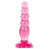 Doc Johnson Crystal Jelly Anal Delight-Pink