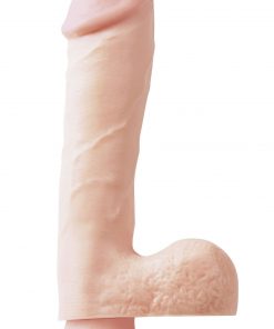 BASIX 7.5 inch Suction Cup Dong-Flesh