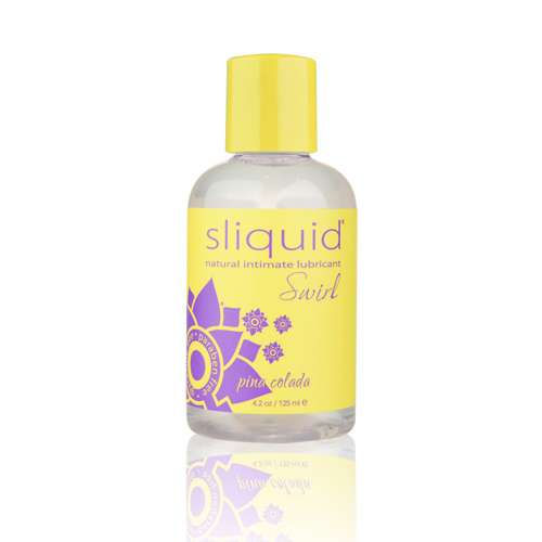 Sliquid Naturals Swirl Flavoured Lubricants-Pina Colada