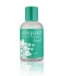 Sliquid Naturals Swirl Flavoured Lubricants-Green Apple