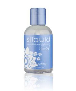 Sliquid Naturals Swirl Flavoured Lubricants-Blue Raspberry