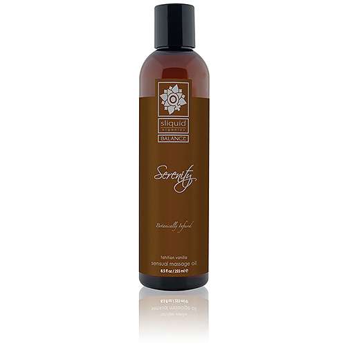 Sliquid Balance Collection Massage Oil 8.5oz-Serenity