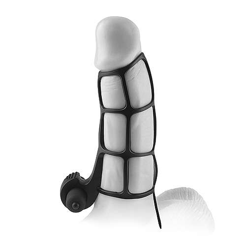 FX Deluxe Silicone Power Cage-Black