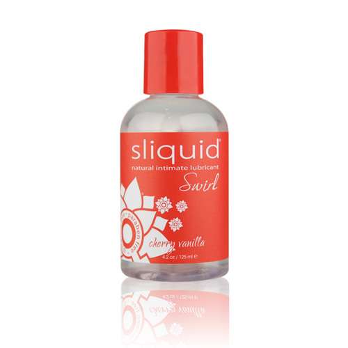 Sliquid Naturals Swirl Flavoured Lubricants-Cherry Vanilla