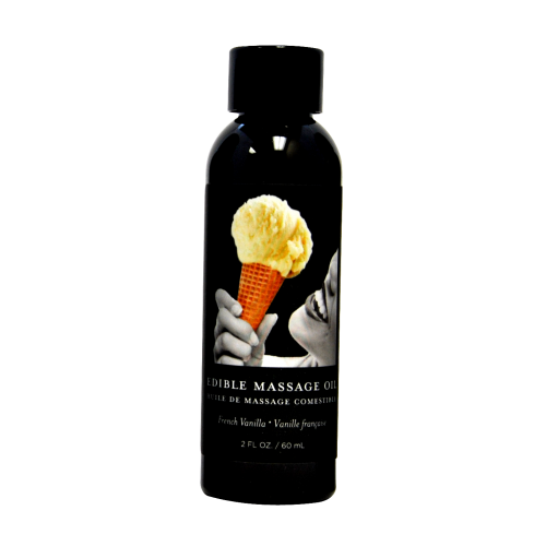 Earthly Body Edible Massage Oil 2oz-Vanilla