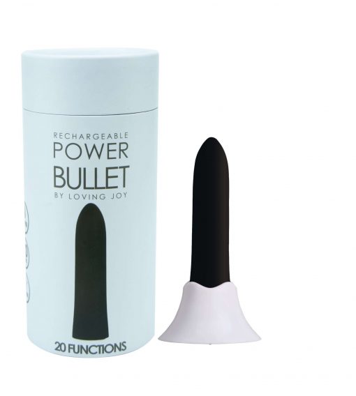 Loving Joy Power Bullet Vibrator-'Black'